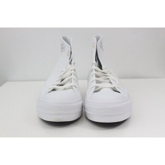 Converse Women Shoes Chuck Taylor All Star Lift Hi Top A05068C White Sz 10.5 - Picture 3 of 16